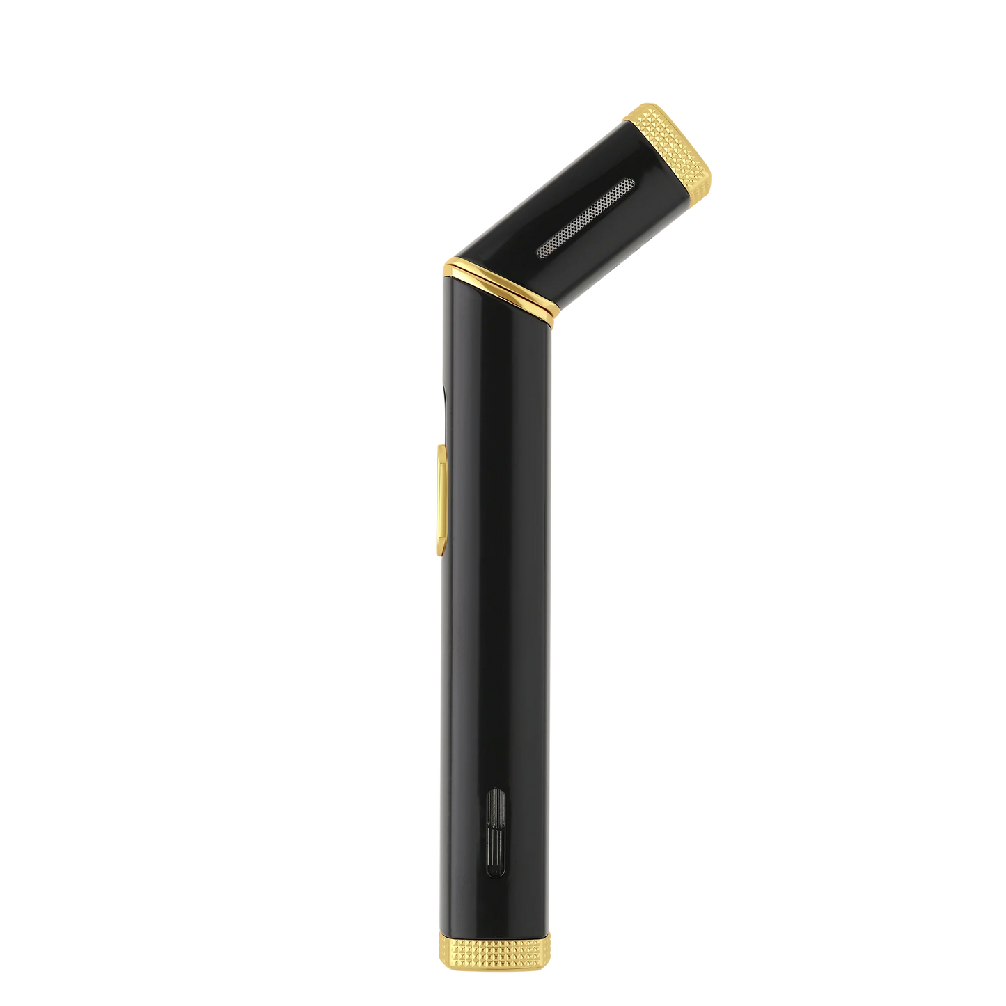 S.T. Dupont Torch Lighter - Lacquered Black with Gold