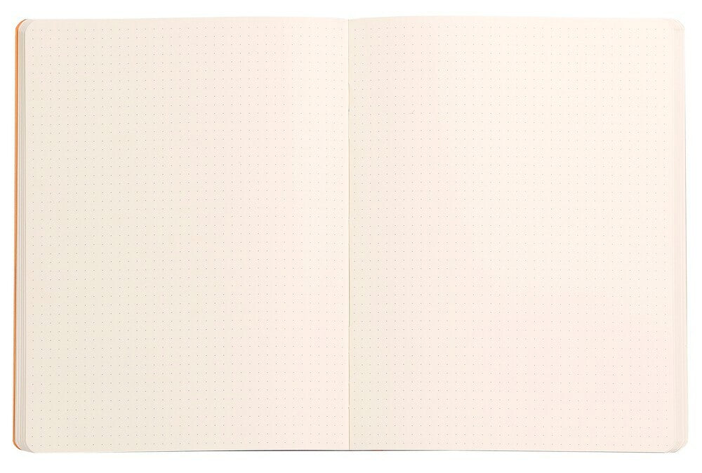 Rhodia Rhodiarama A6 Soft Webnotebook - Orange (Dot Grid)