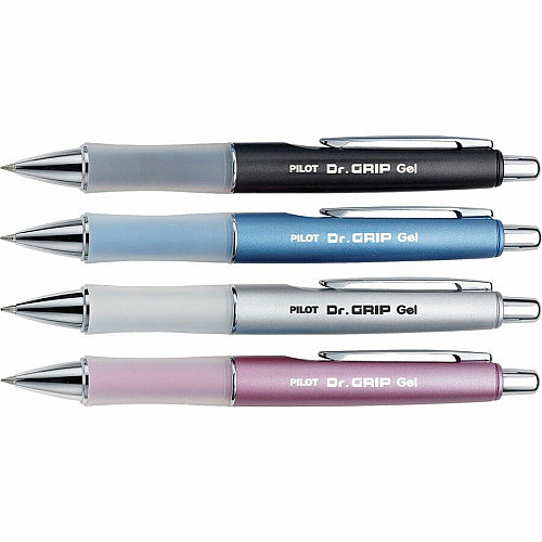 Pilot Dr. Grip Retractable Ballpoint - Metallic Black