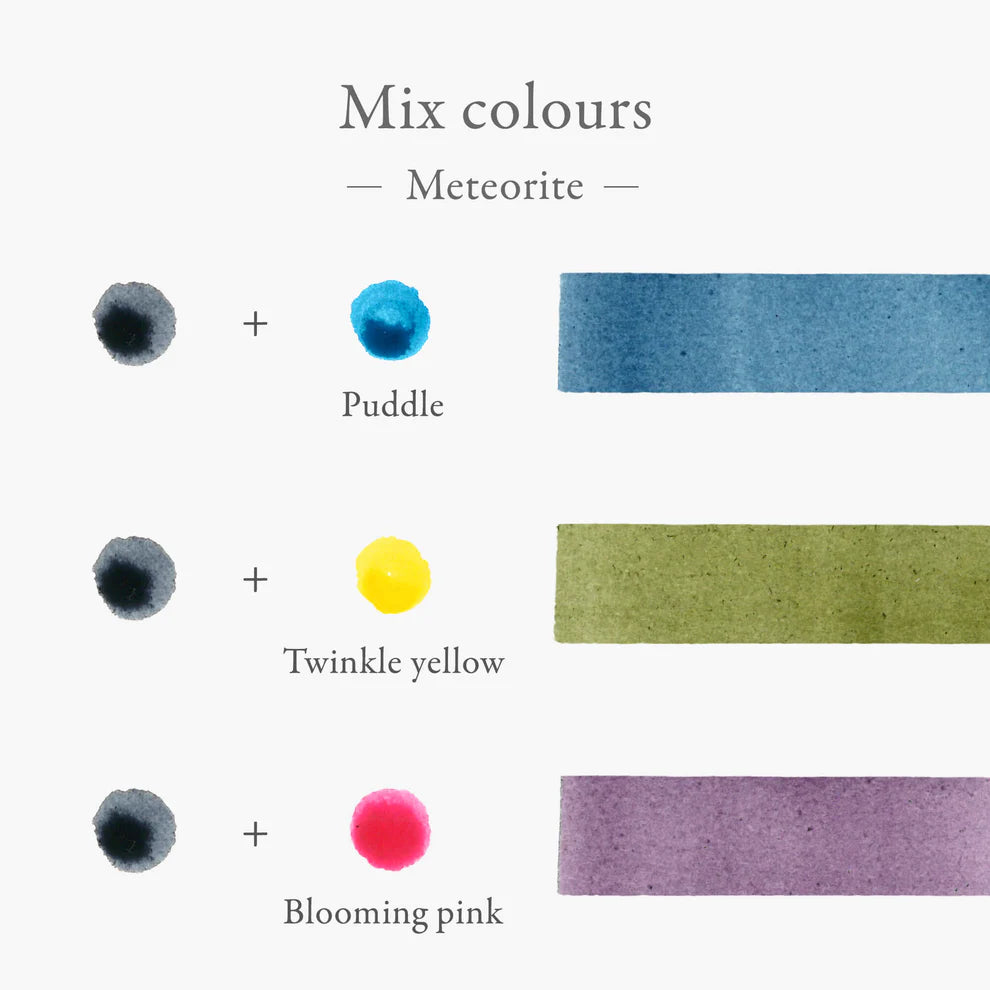 Kakimori Inkstand Colour 13 Meteorite (35ml) Bottled Ink