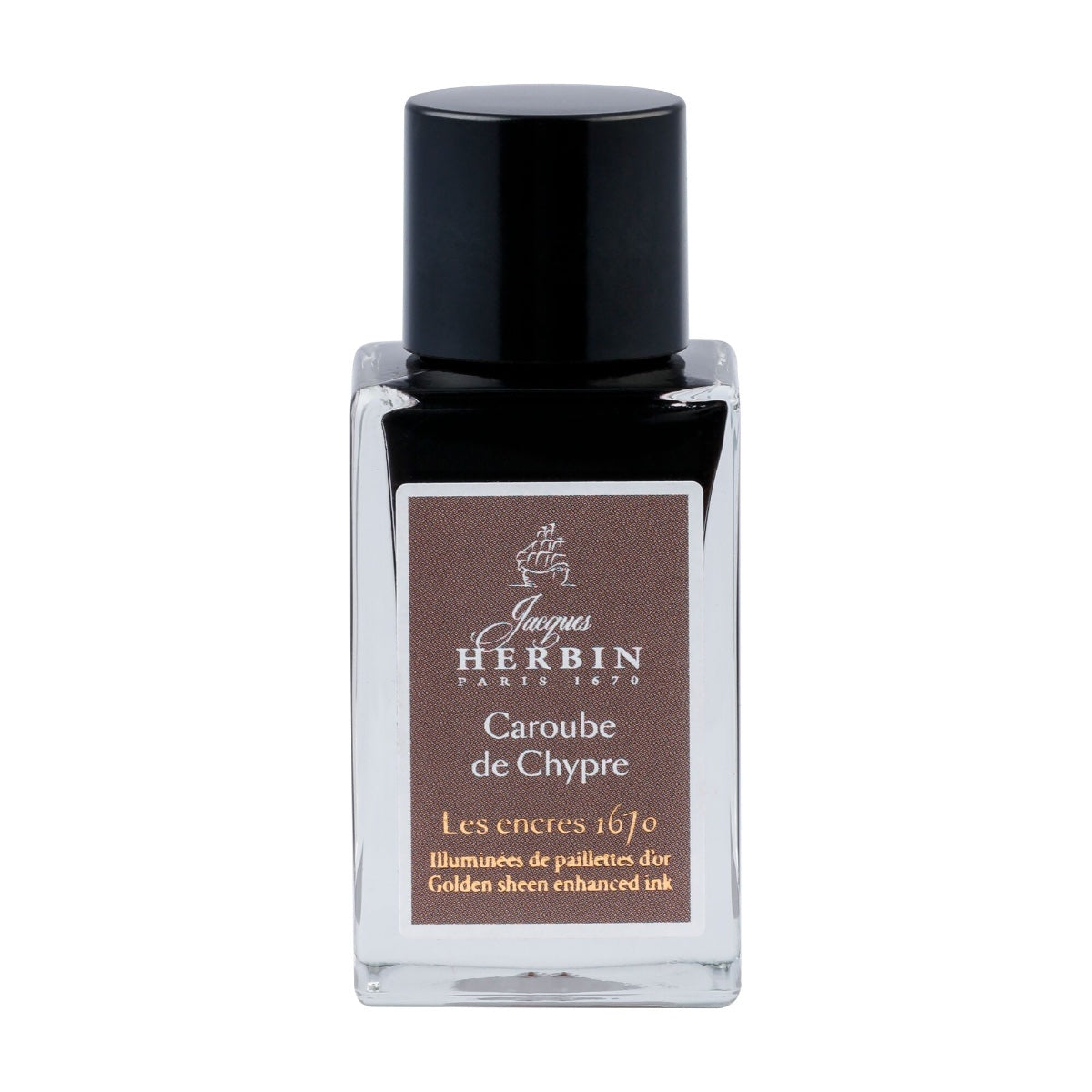 J. Herbin 1670 Caroube de Chypre (Carob from Cyprus) 15ml Bottled Ink