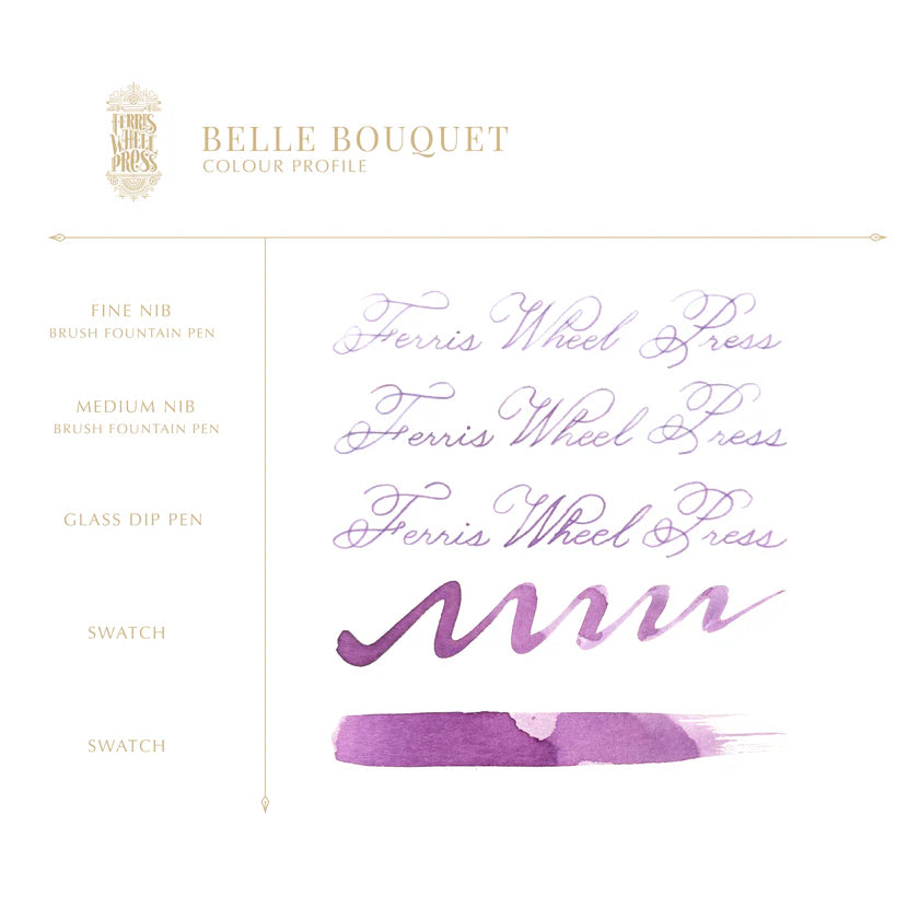 Ferris Wheel Press Belle Bouquet (38ml) Bottled Ink