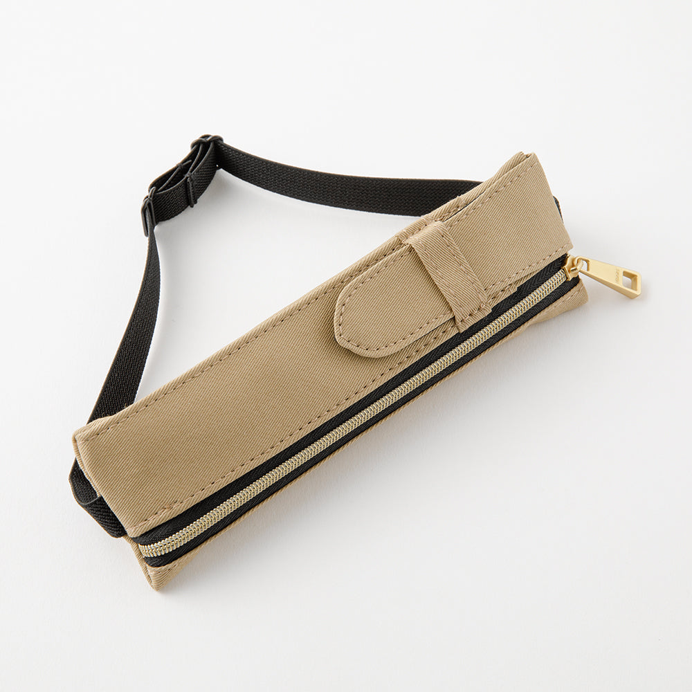 Midori Book Band Pen Case for B6-A5 Notebooks - Beige