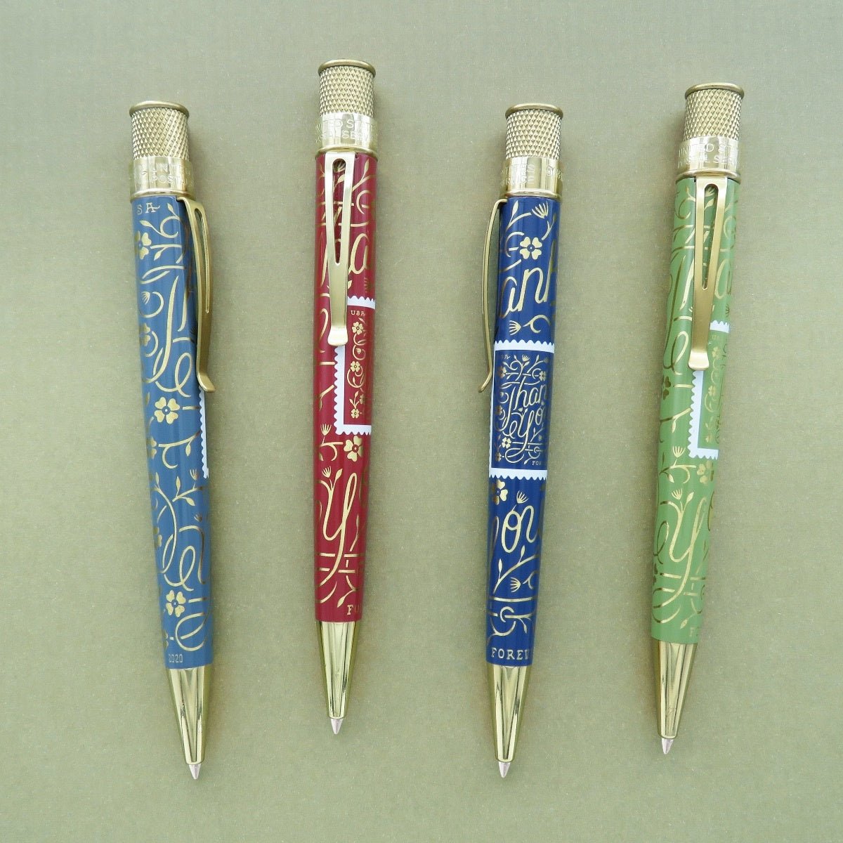 Retro 51 Tornado USPS Rollerball - Soft Maroon Stamp (A/P)