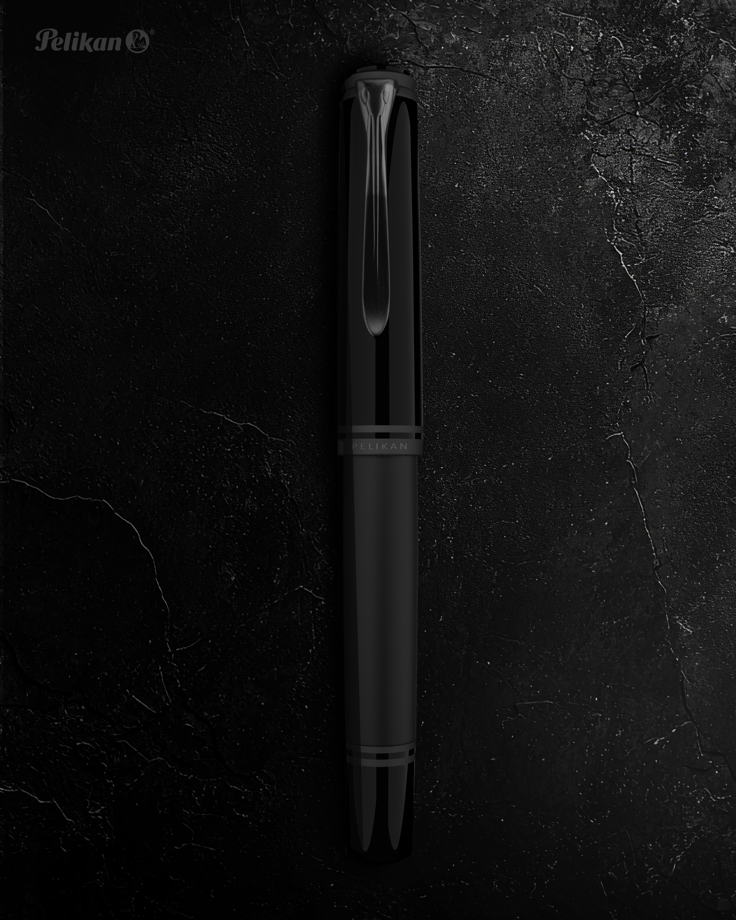 Pelikan Souverän M809 Fountain Pen - Black Matte (Special Edition)