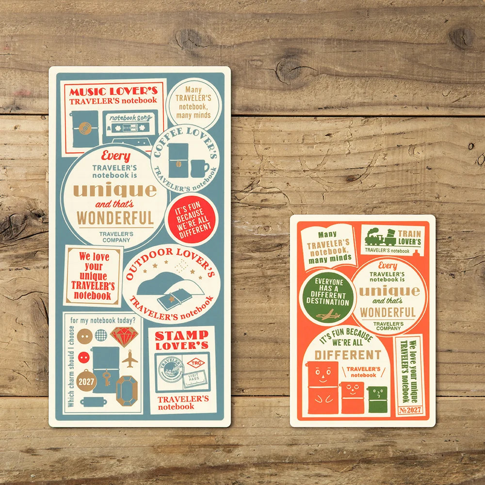 TRAVELER'S 2027 Plastic Sheet - Regular Diary Size