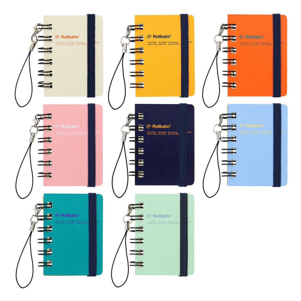 Delfonics Rollbahn micro! Spiral Notebook - Dark Blue
