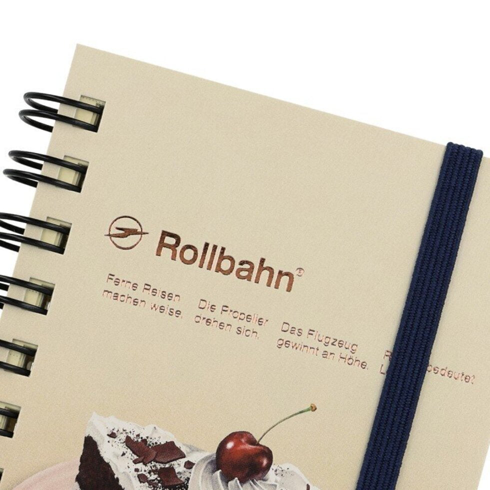 Delfonics Rollbahn American Sweets Spiral Pocket Notebook - Devil's Food Cake