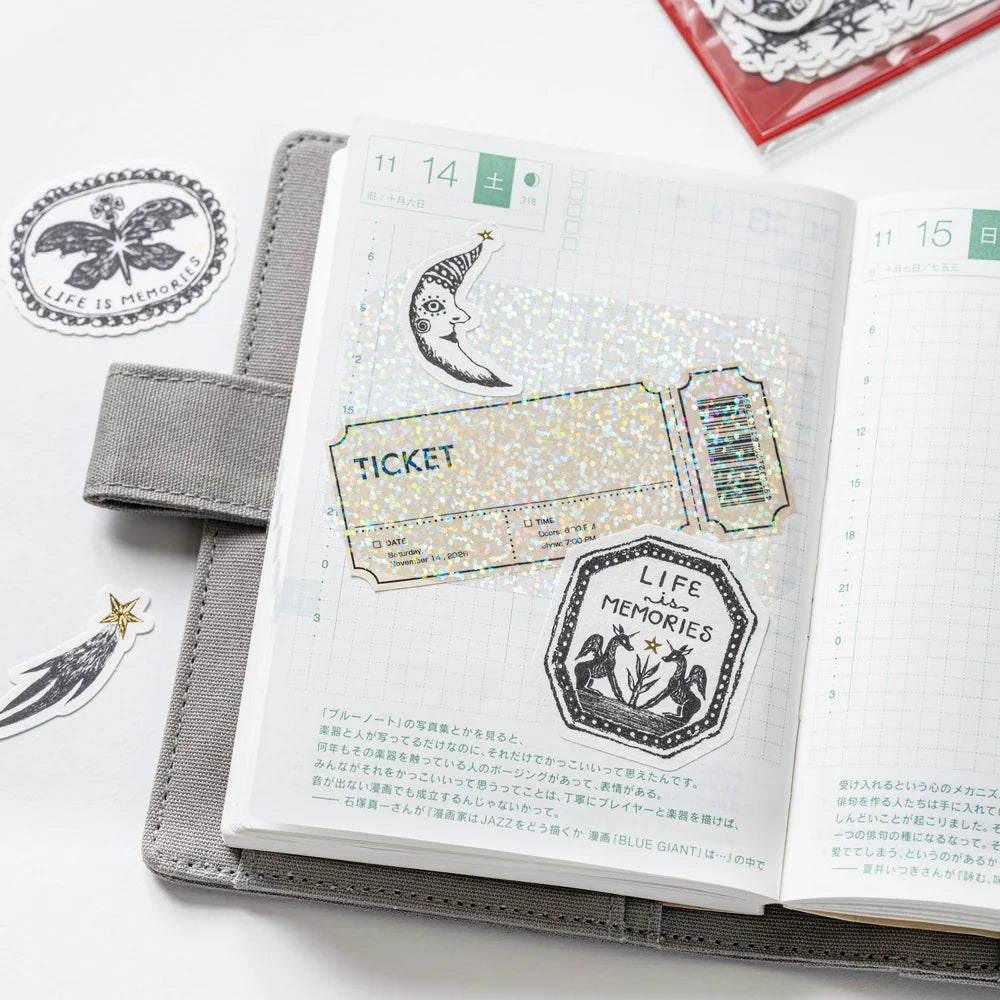Hobonichi Sticker Set - Unforgettable Day: not a dream