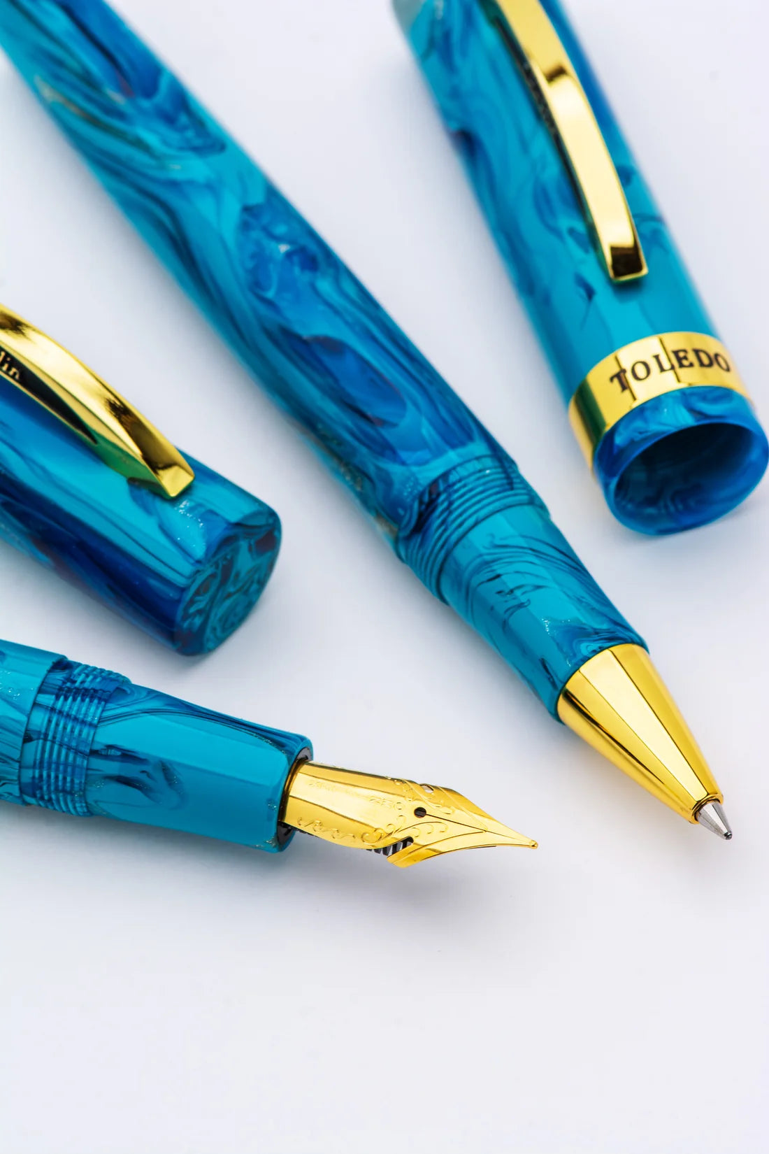Conklin Toledo Rollerball - Tidal Pool (Limited Edition)