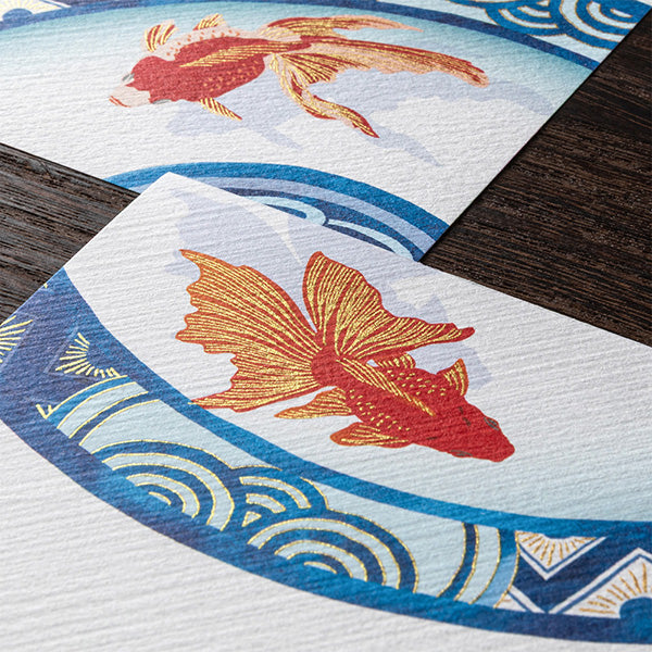 Midori Letterpad - Goldfish S2 (Silk Printing)
