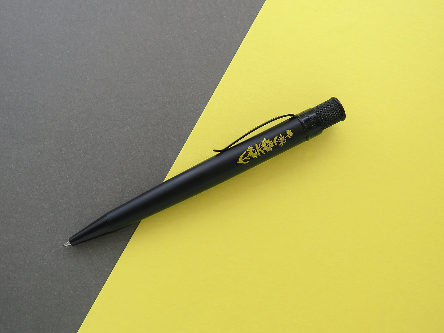 Retro 51 Tornado Rollerball - Baltimore Pen Show 2026 - Black-eyed Susan (Dromgoole's Exclusive)