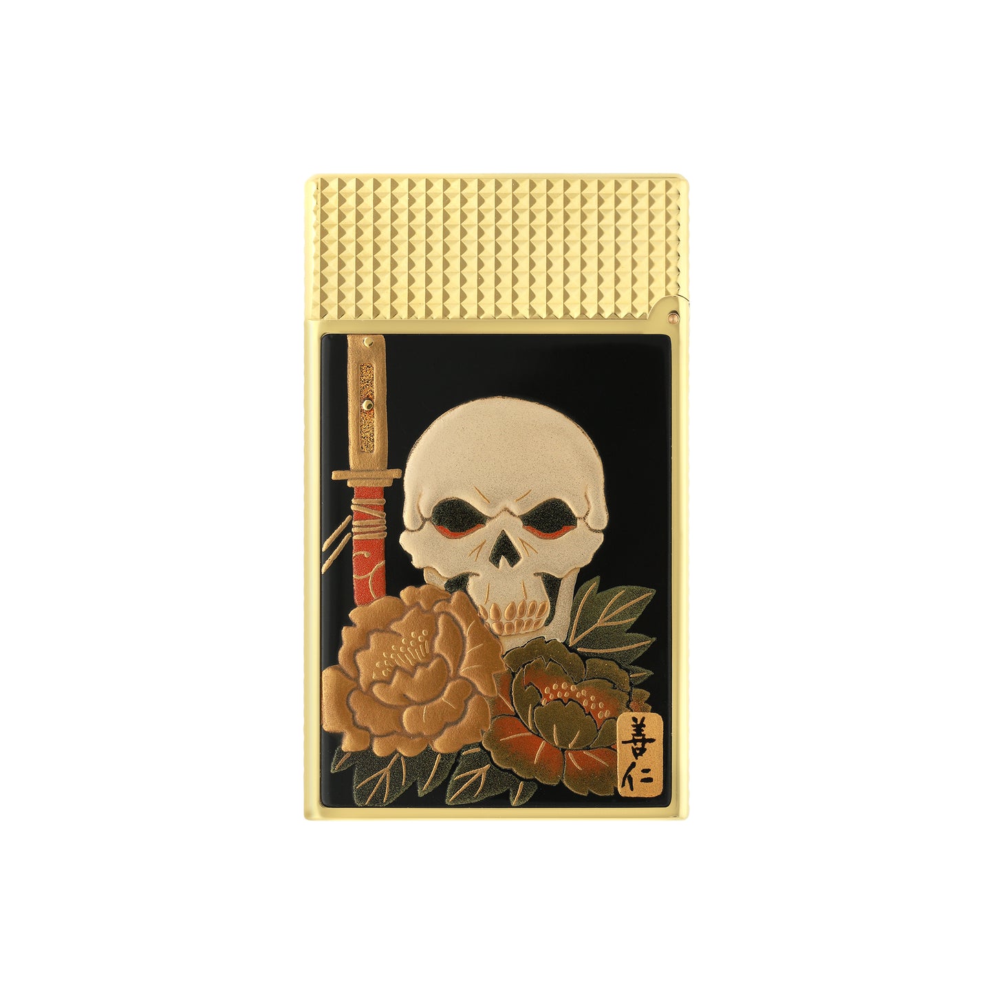 S.T. Dupont Le Grand Maki-e Lighter - Samourai