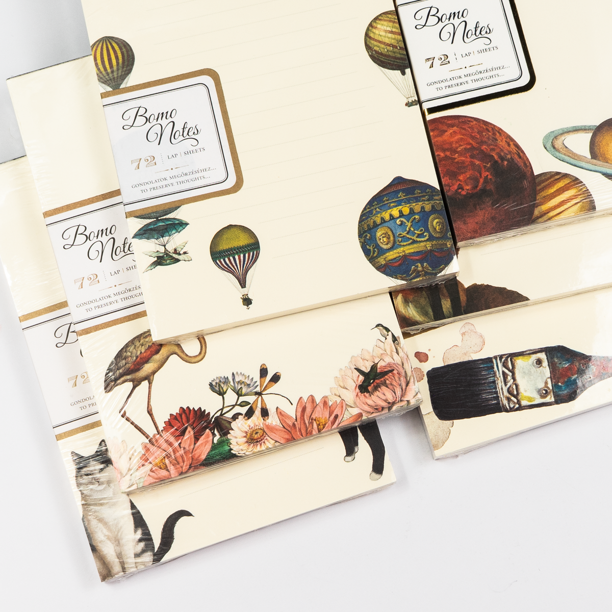 Bomo Art Bomo Notes - Fox & Owl