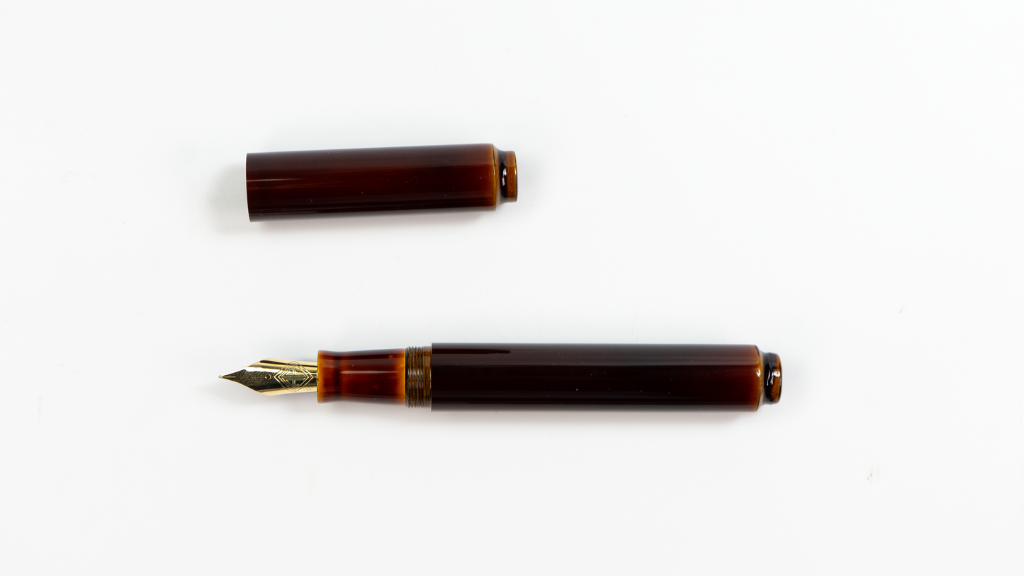 AP Limited Editions Urushi Lacquer Art 18K Fountain Pen - Tamenuri Yellow