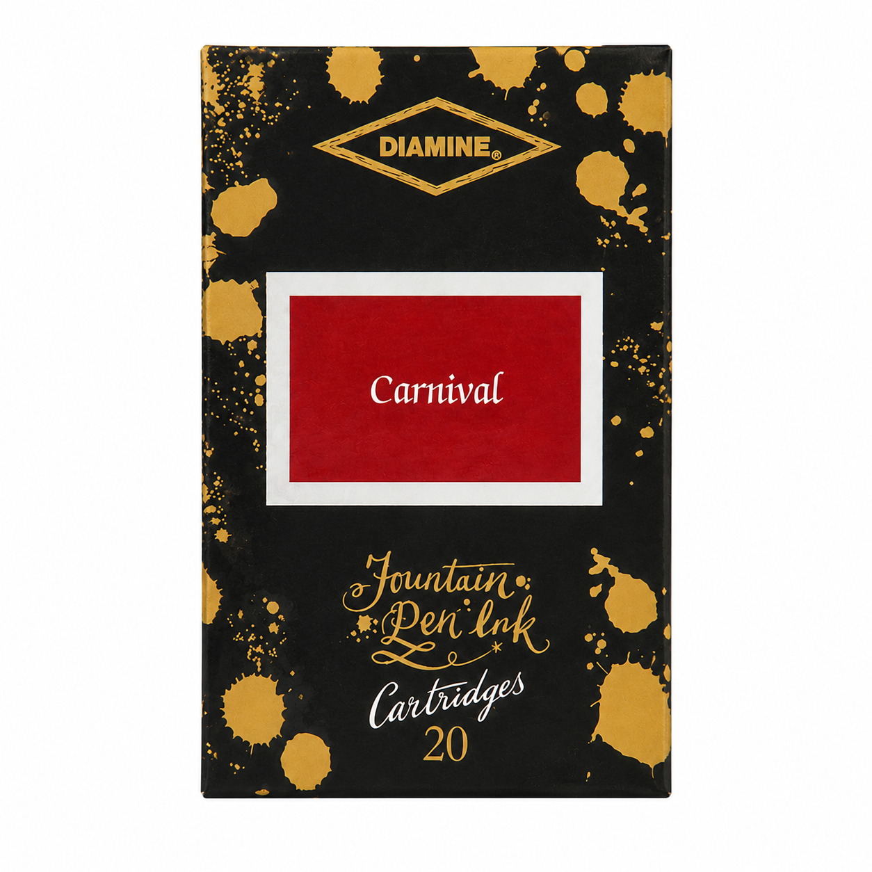 Diamine Carnival Ink Cartridges (Set of 20) - 150th Anniversary