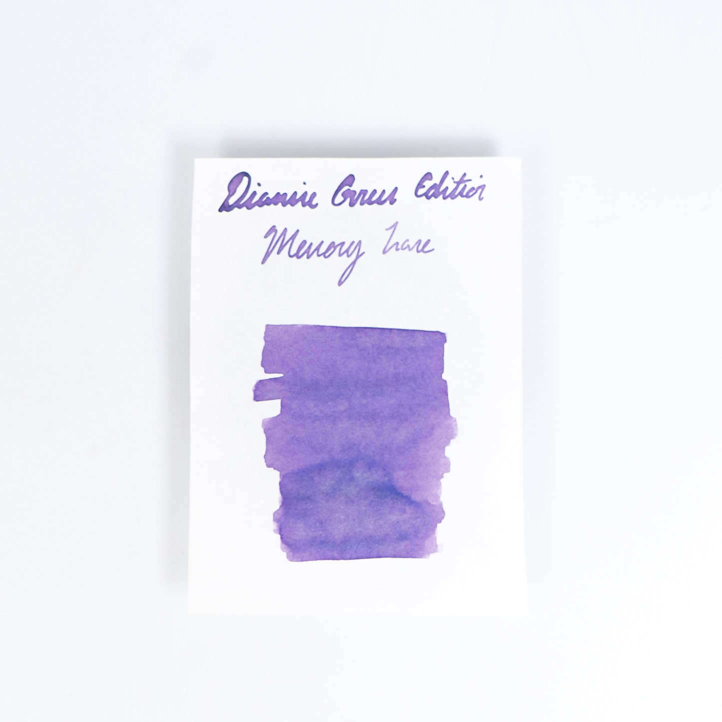 Diamine Memory Lane (50ml) Bottled Ink (Shimmer) - Green Edition