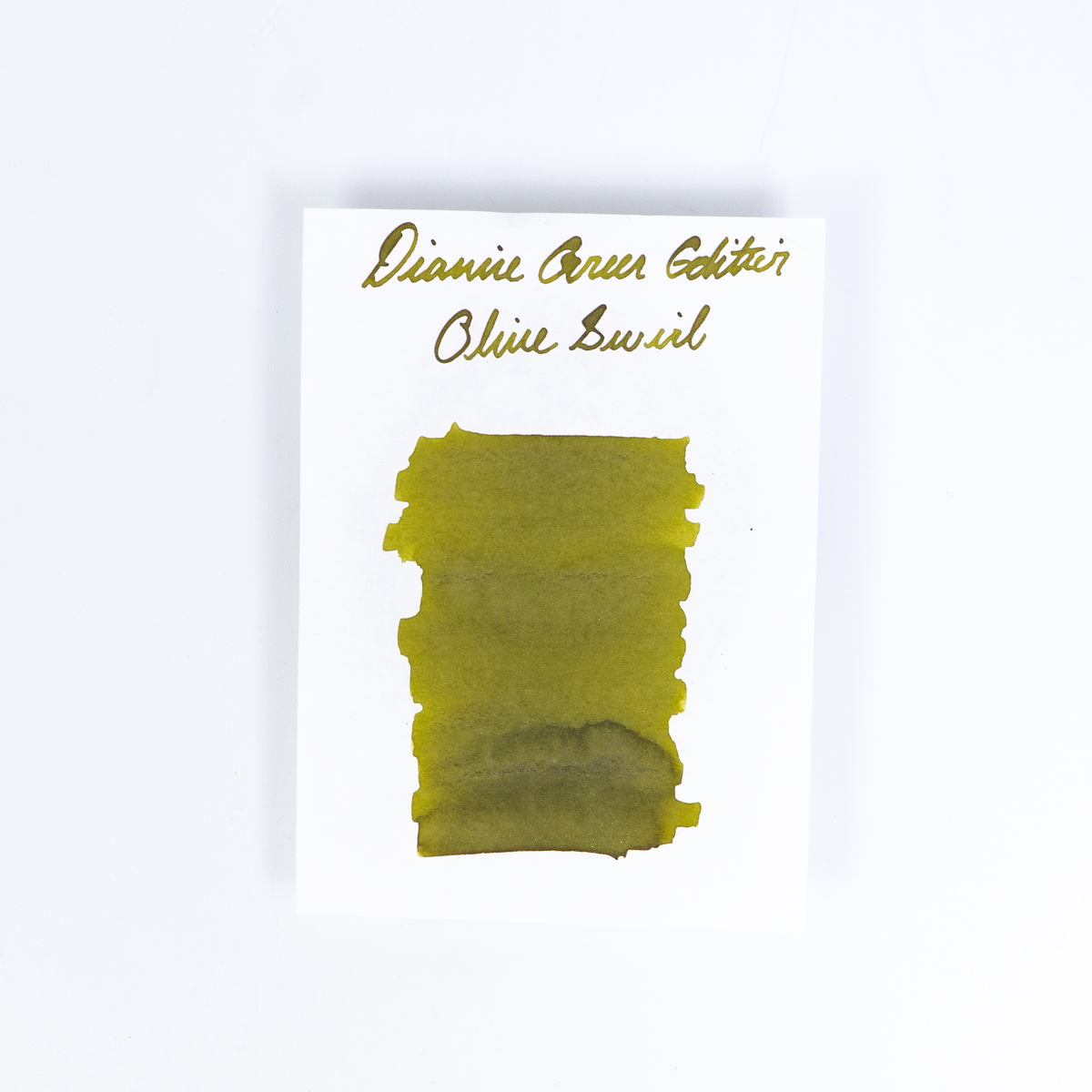 Diamine Olive Swirl (50ml) Bottled Ink (Chameleon) - Green Edition