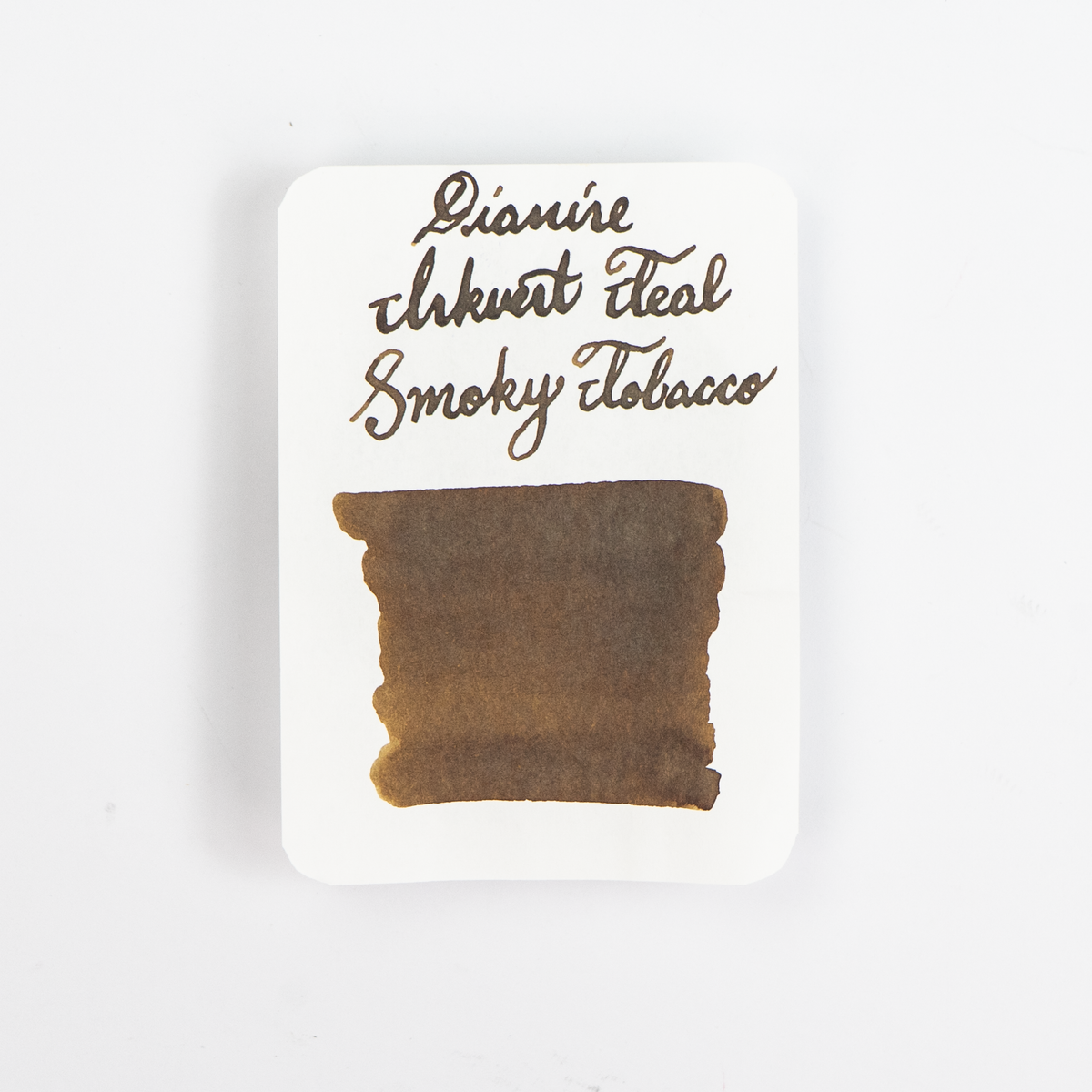 Diamine Smoky Tobacco (50ml) Bottled Ink (Scented) - Teal Edition