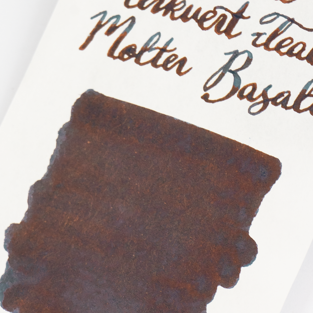 Diamine Molten Basalt (50ml) Bottled Ink (Standard) - Teal Edition