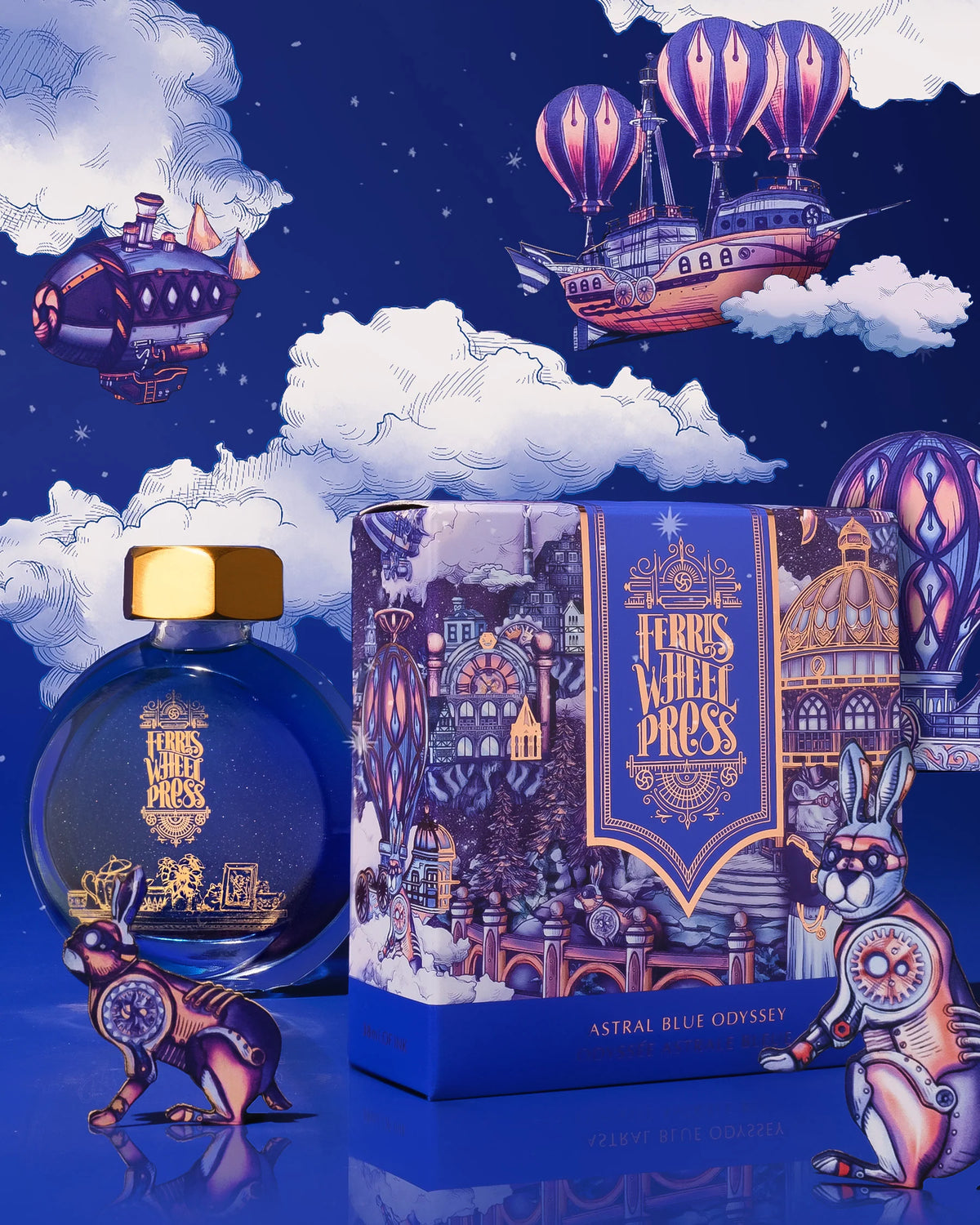 Ferris Wheel Press Astral Blue Odyssey (38ml) Bottled Ink