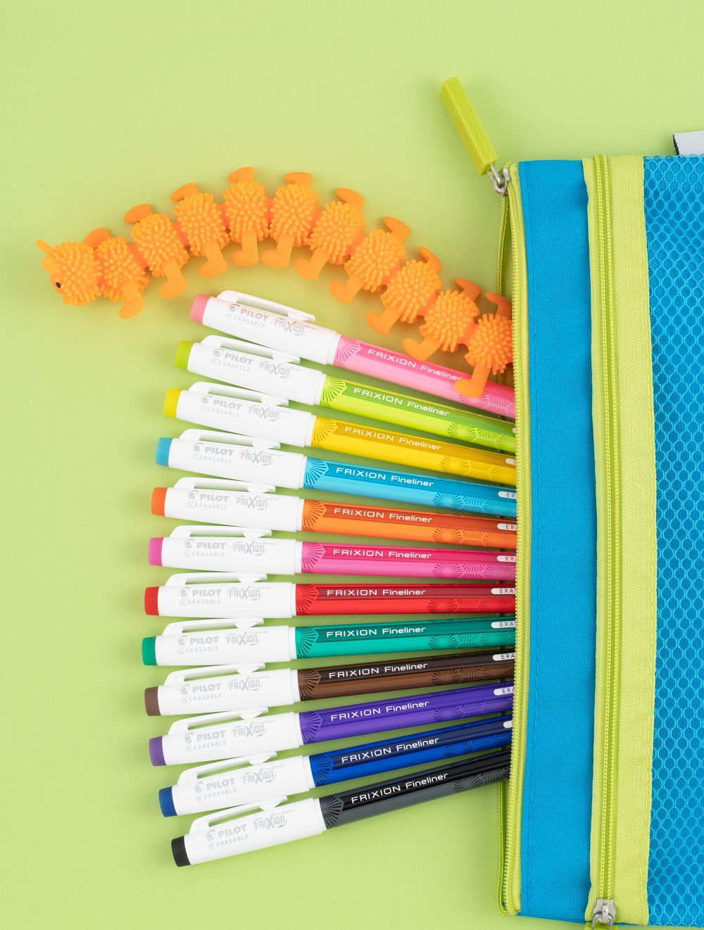 Pilot FriXion Fineliner Erasable Marker Pen - Yellow
