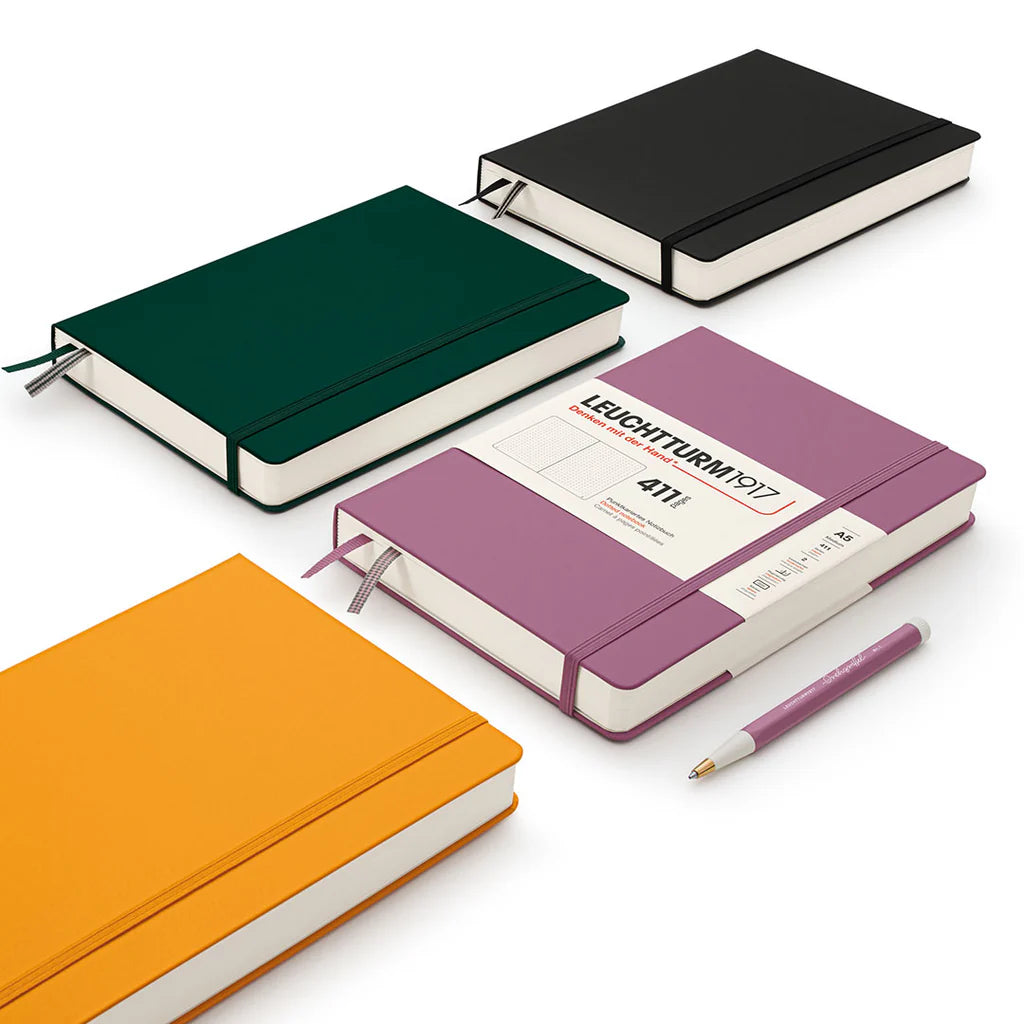 Leuchtturm1917 A5 Hardcover Ruled 411 Notebook - Dusty Rose