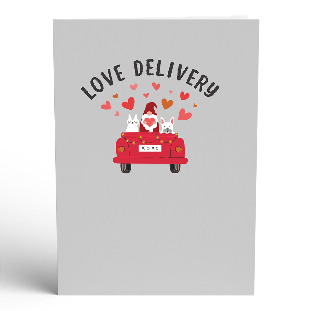 Lovepop Pop-Up Card - Giant Love Delivery Truck