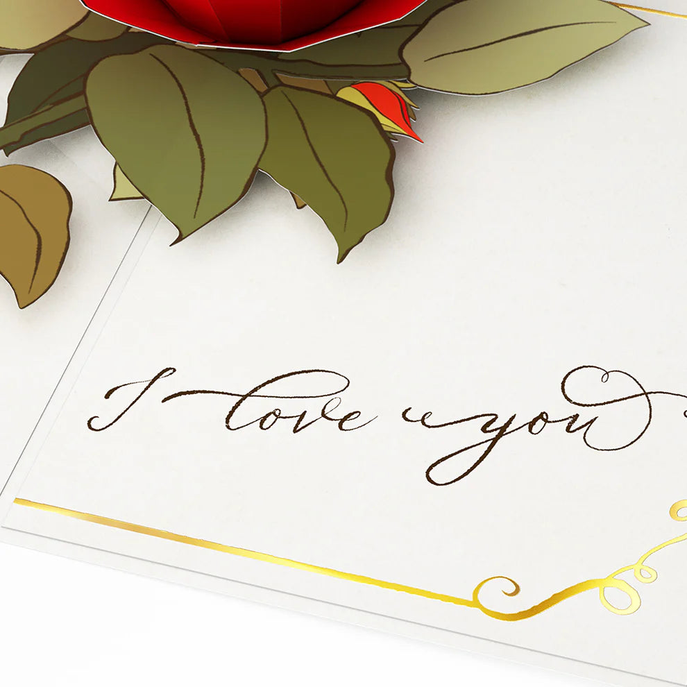 Lovepop Pop-Up Card - I Love You Roses