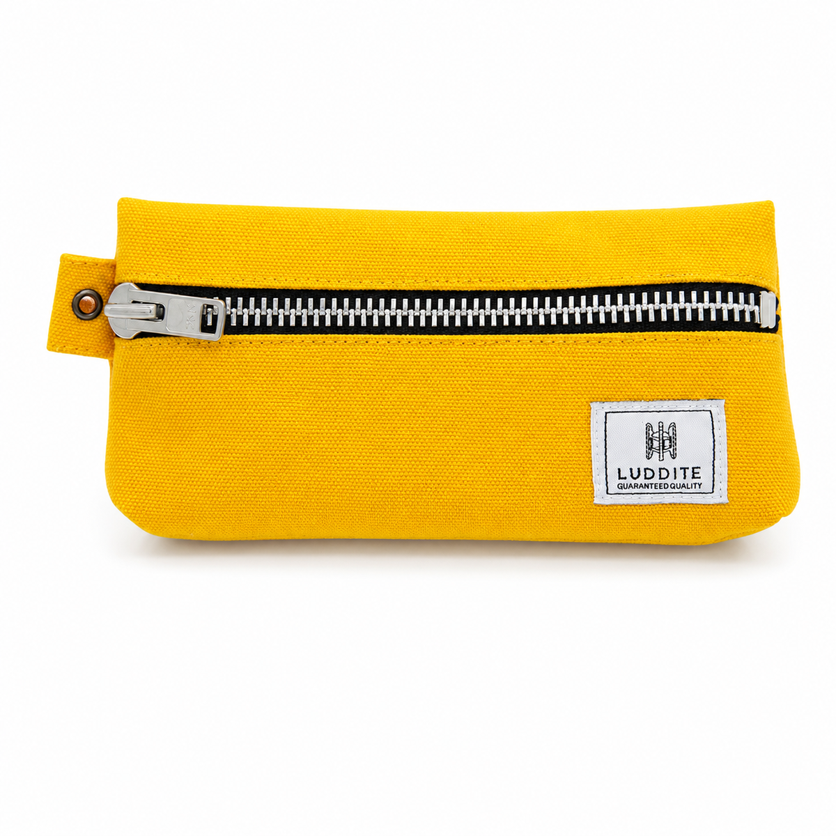 Luddite Split Pen Case - Yellow
