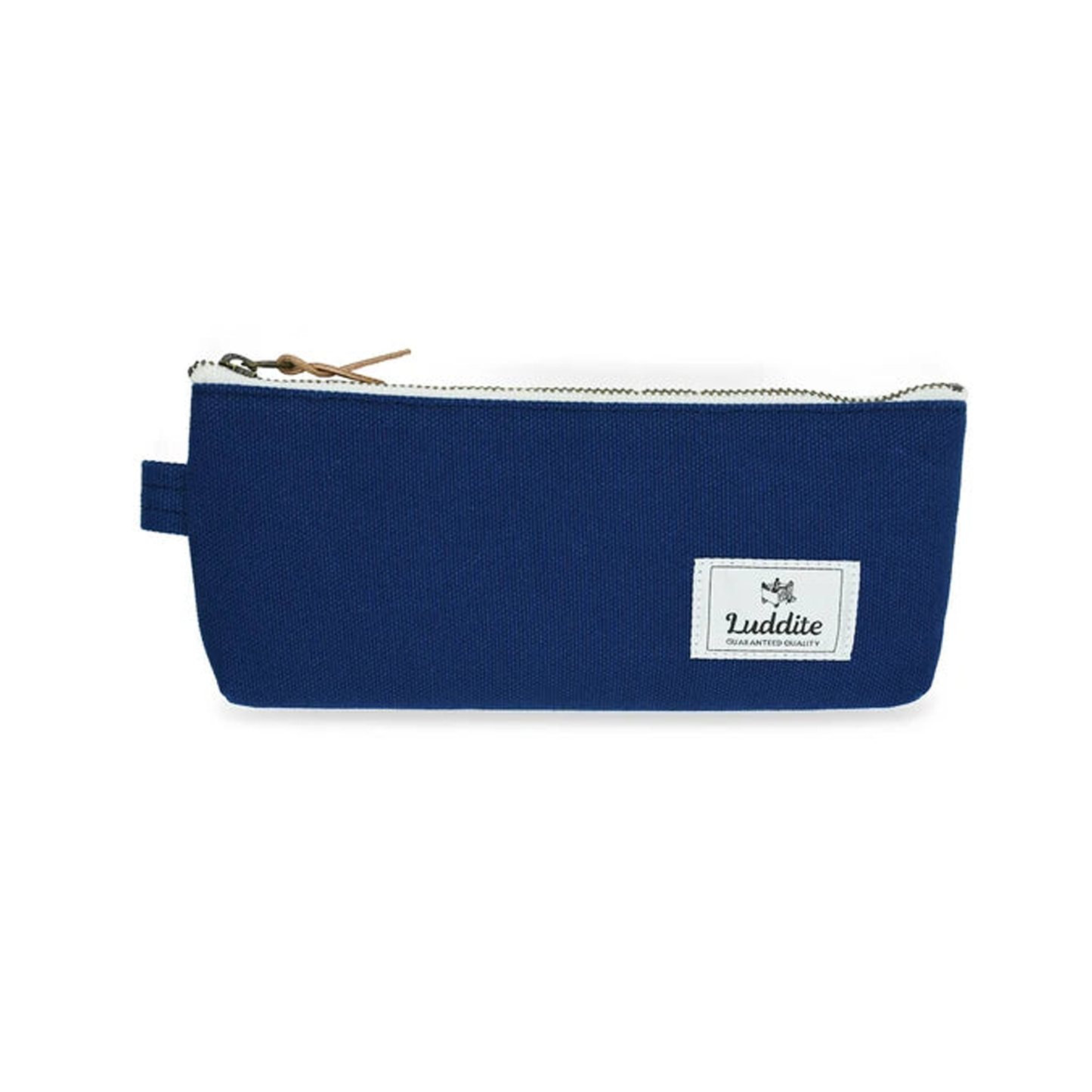 Luddite Gusseted Pen Case - Blue