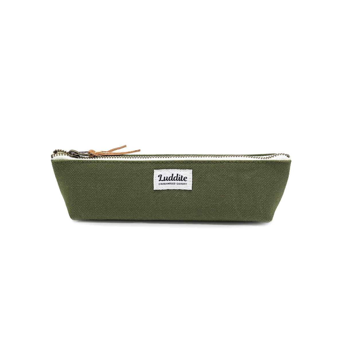 Luddite Boat Slim Pen Case - Olive Green