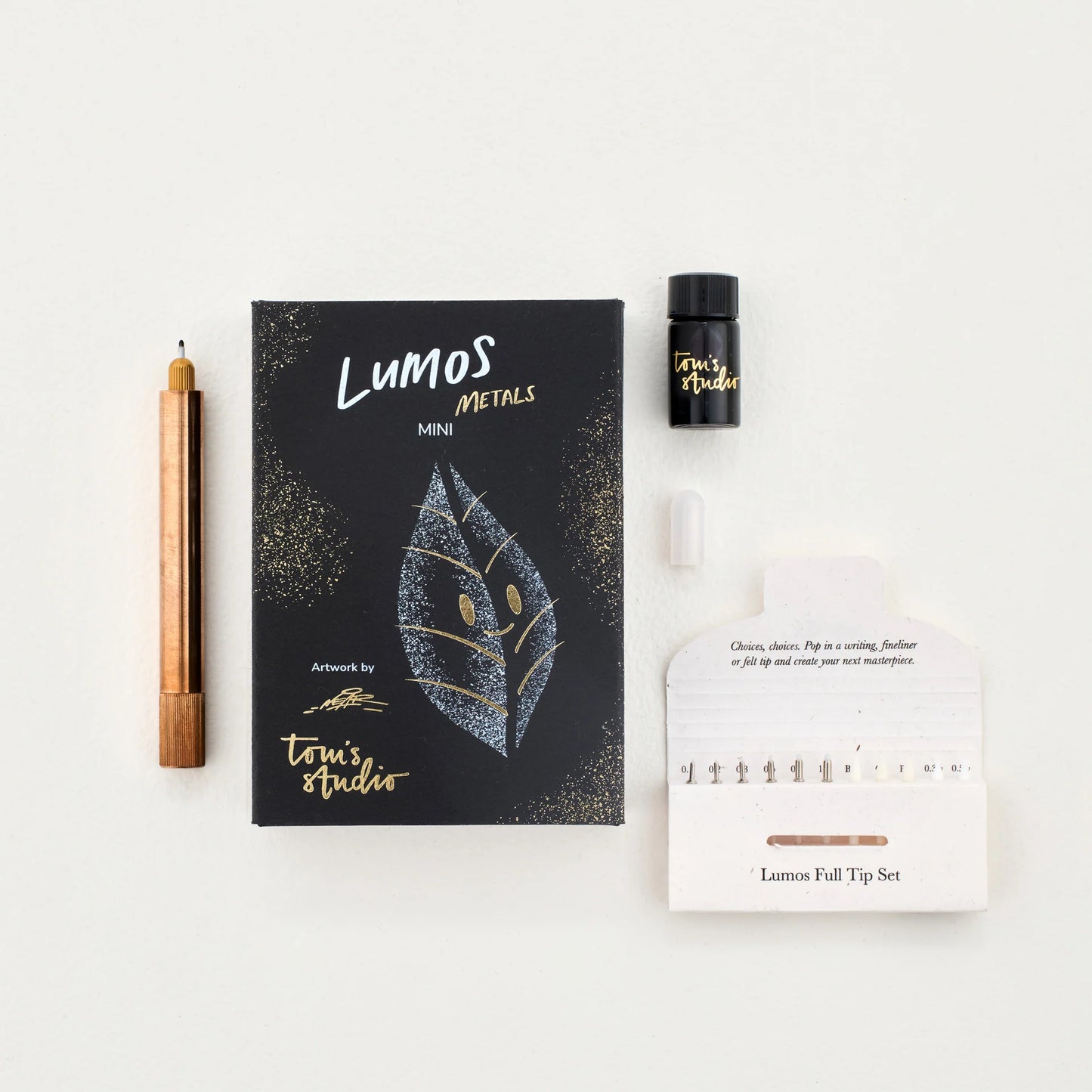 Tom's Studio Lumos Mini Refillable Pen - Bronze