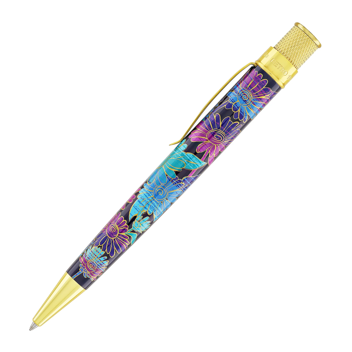 Retro 1951 Collection Tornado Rollerball - May Flowers (Goldspot Exclusive)