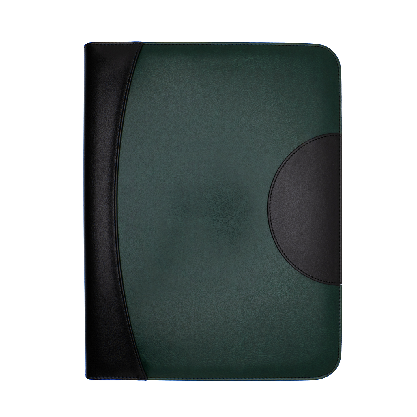 Monteverde Deluxe Collection Vegan Leather 36 Slot Zippered Pen Case - Green Black