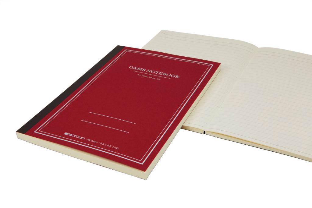 ProFolio Oasis A5 Notebook - Brick