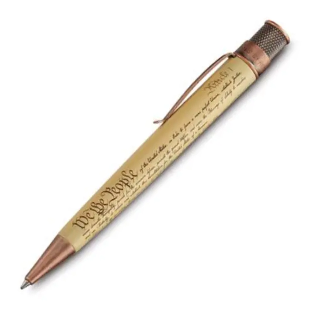 Retro 51 Collection Tornado Rollerball - Fahrney's Constitution - Open Tube