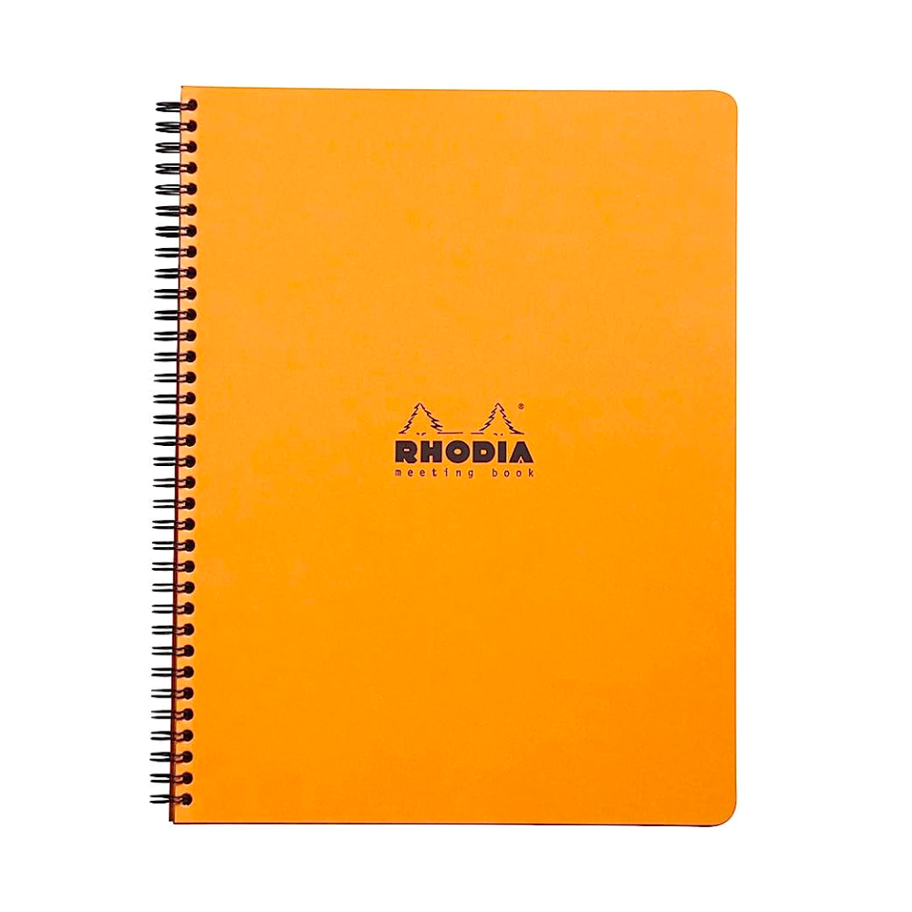 Rhodia Meeting Book (A4) - Orange