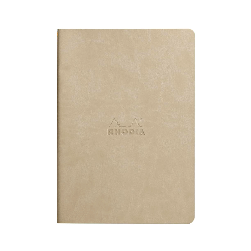 Rhodia A5 Dot Grid Sewn Spine Notebook - Beige