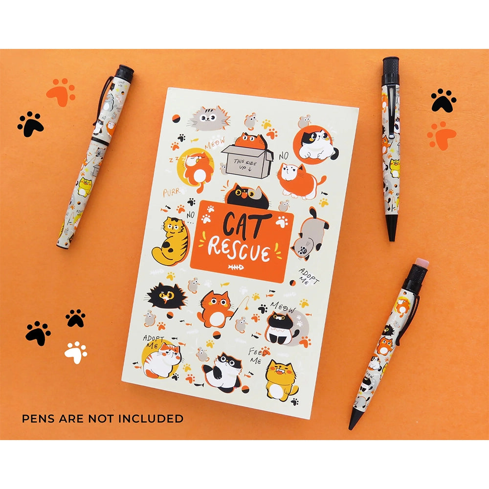 Retro 51 Classic Notebook - Cat Rescue (Dotted)
