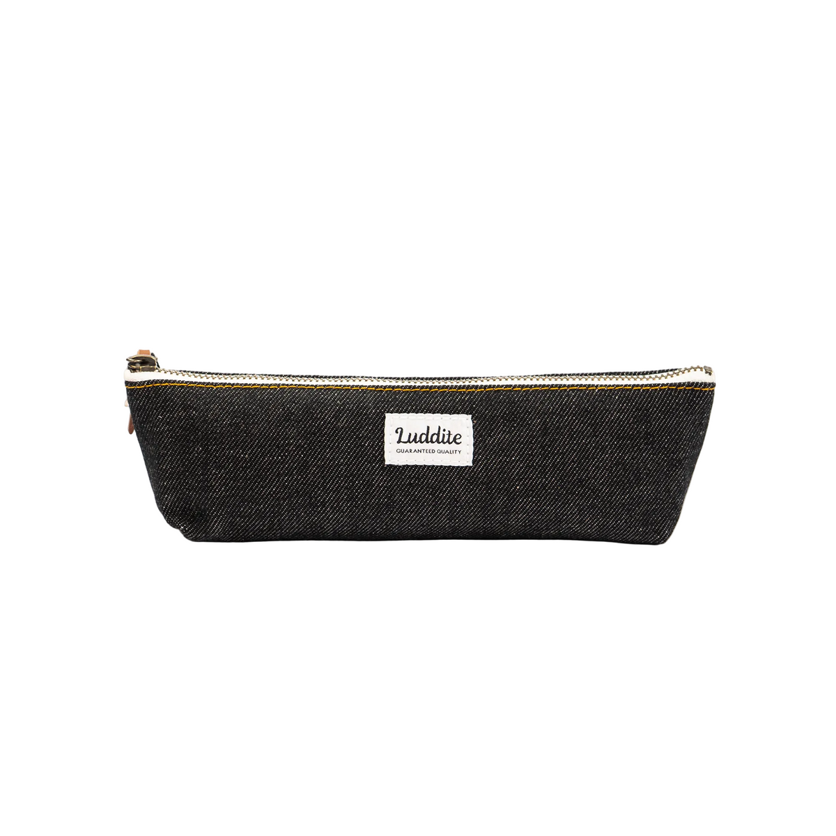 Luddite Boat Slim Pen Case - Black Denim