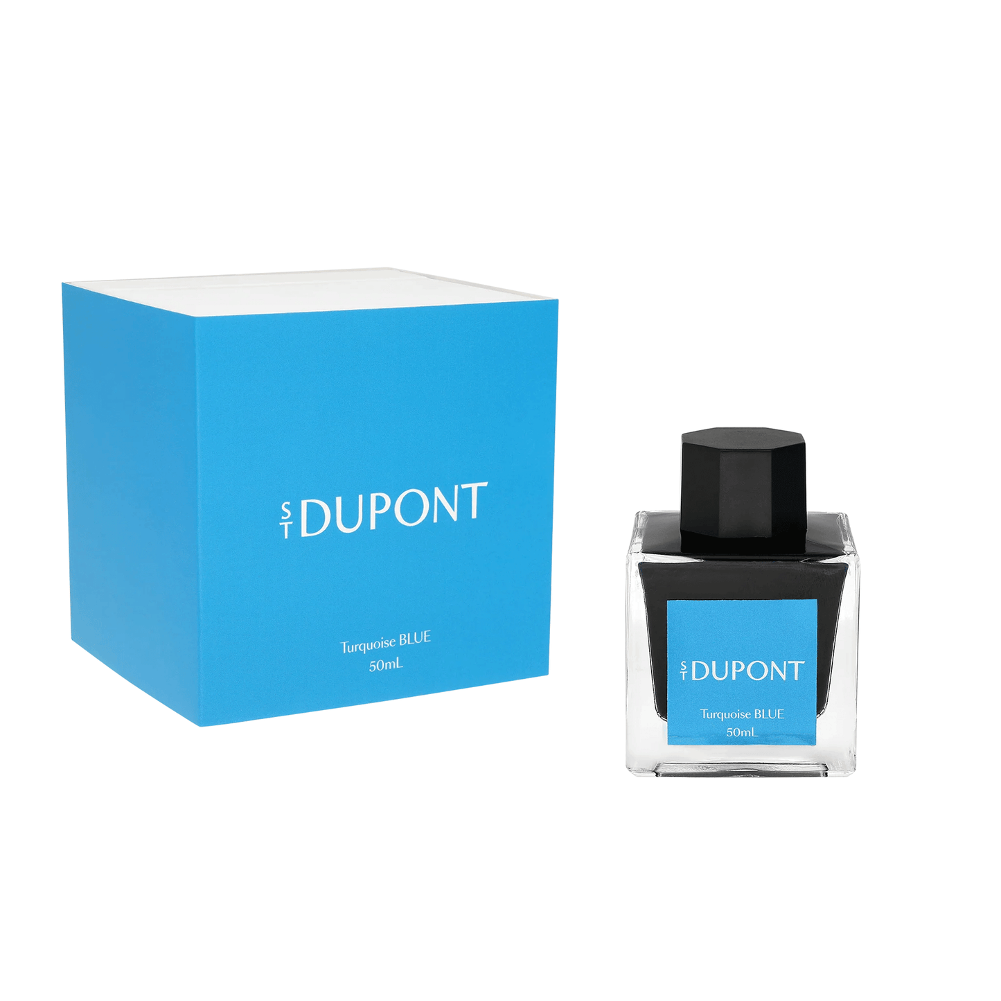 S.T. Dupont Turquoise Blue Bottled Ink - 50ml