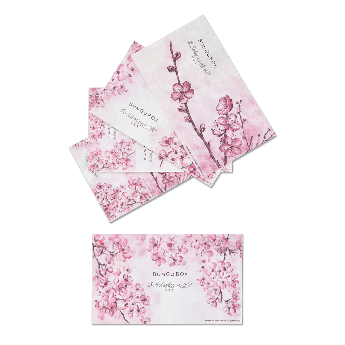 Esterbrook x BUNGUBOX Cherry Blossom Blotter Paper