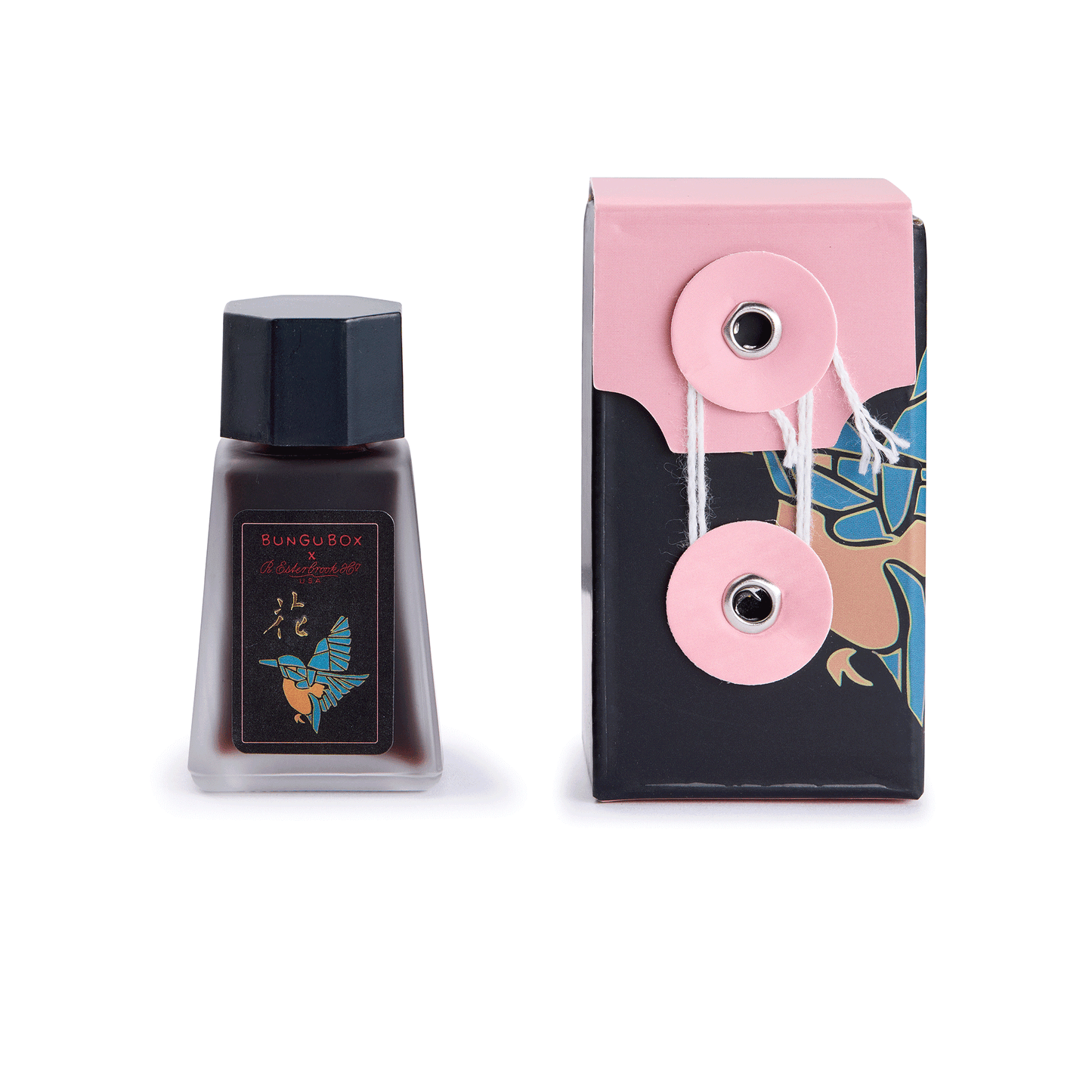 Esterbrook x BUNGUBOX Kachofugetsu Flower Pink Bottled Ink (50ml)