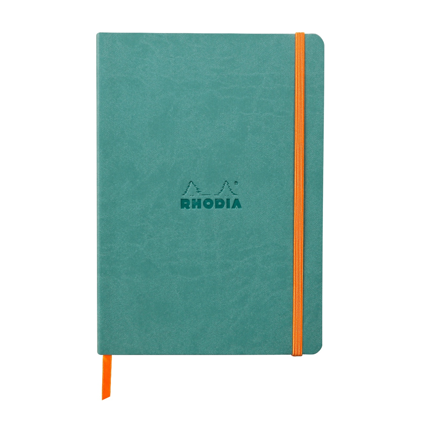 Rhodia Rhodiarama A5 Soft Webnotebook - Aqua (Dotted)