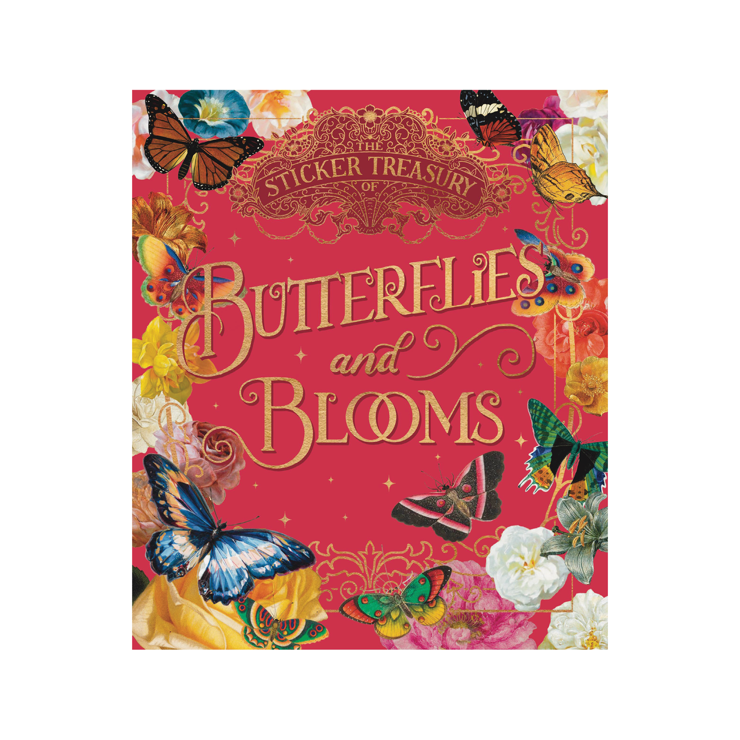 Penguin Random House Sticker Treasury Book - Butterflies and Blooms