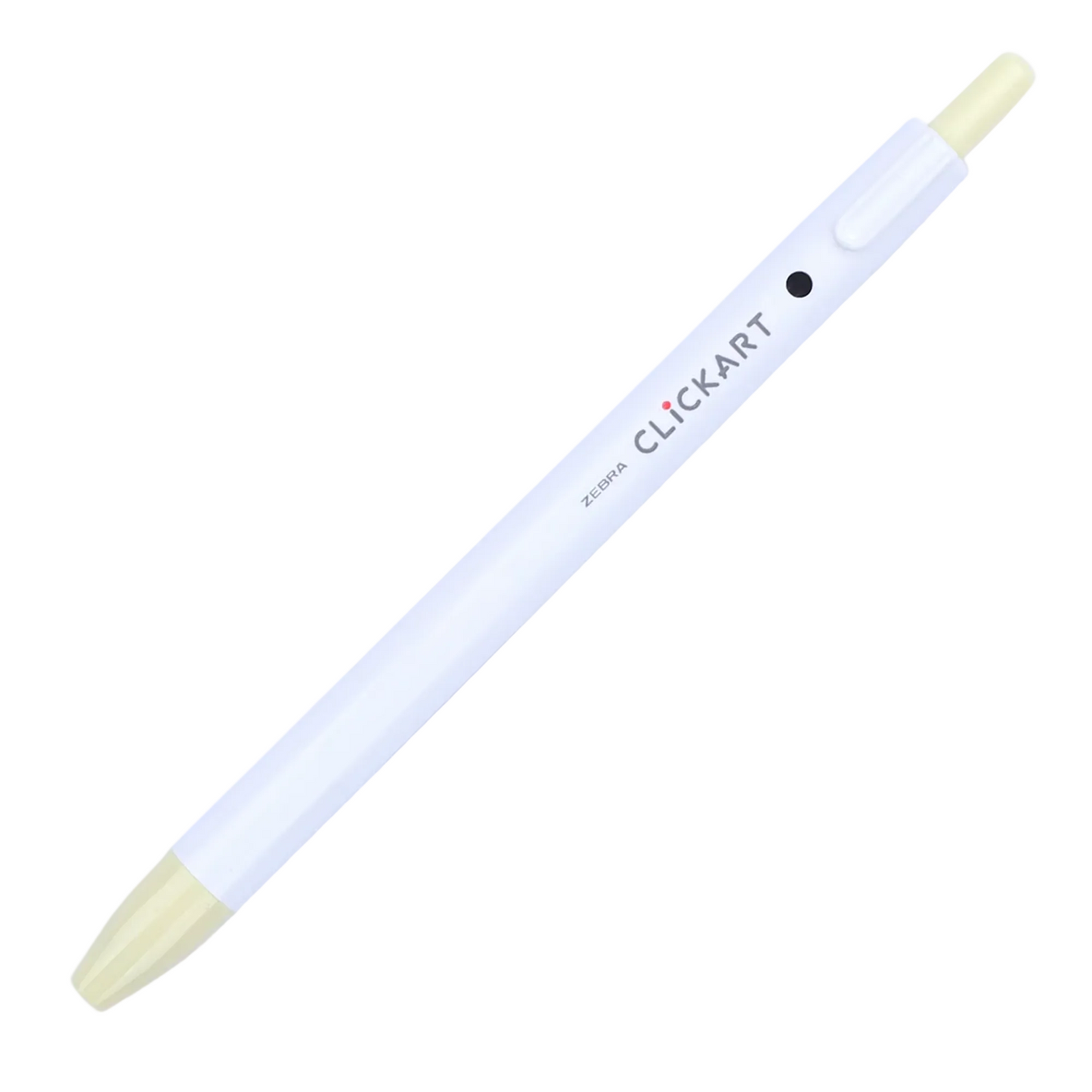 ZEBRA CLiCKART Retractable Marker - Lemon (0.6mm)