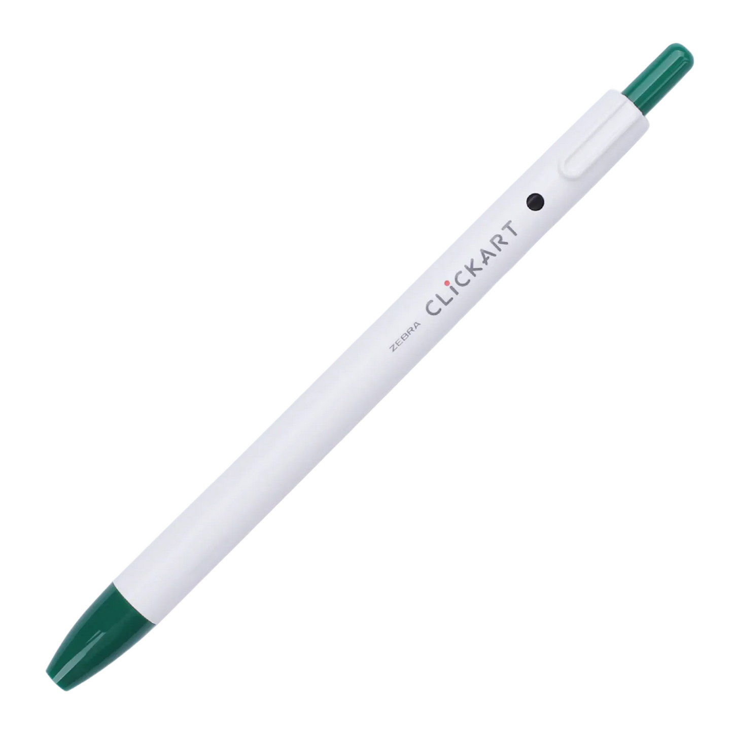 ZEBRA CLiCKART Retractable Marker - Viridian (0.6mm)