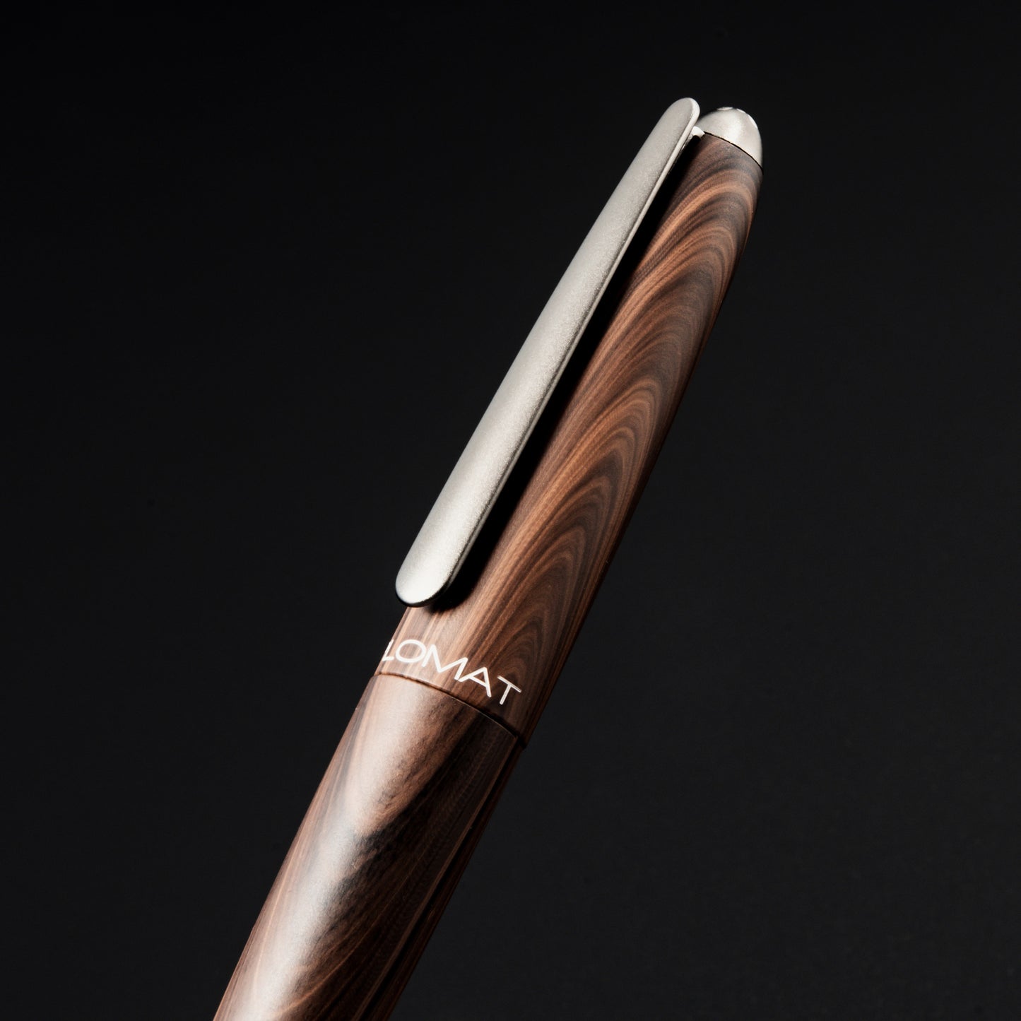Diplomat Aero Fountain Pen - Black Forest
