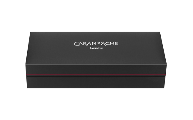 Caran d'Ache Ecridor Ballpoint - Chevron Palladium